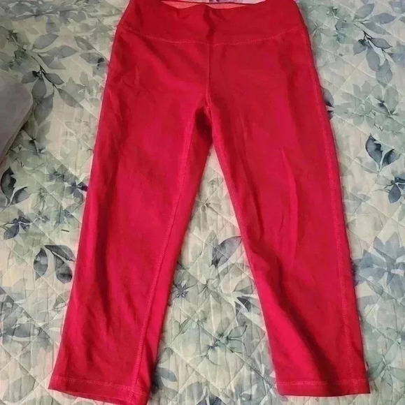 MARIKA TEK hot pink workout leggings size small 4-6 - Picture 1 of 3